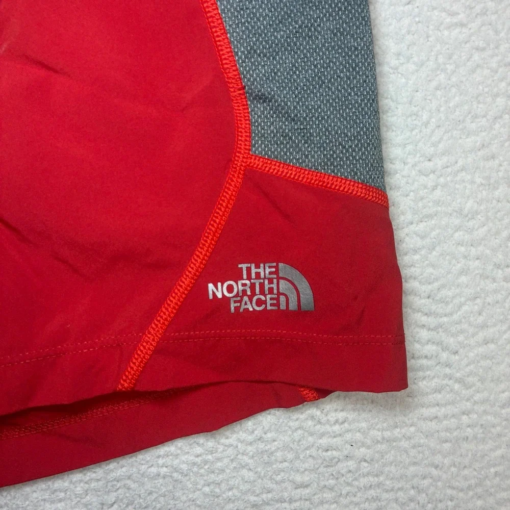 The North Face Voltage Shorts Men XL Red FlashDry Hiking Running Stretch Unlined